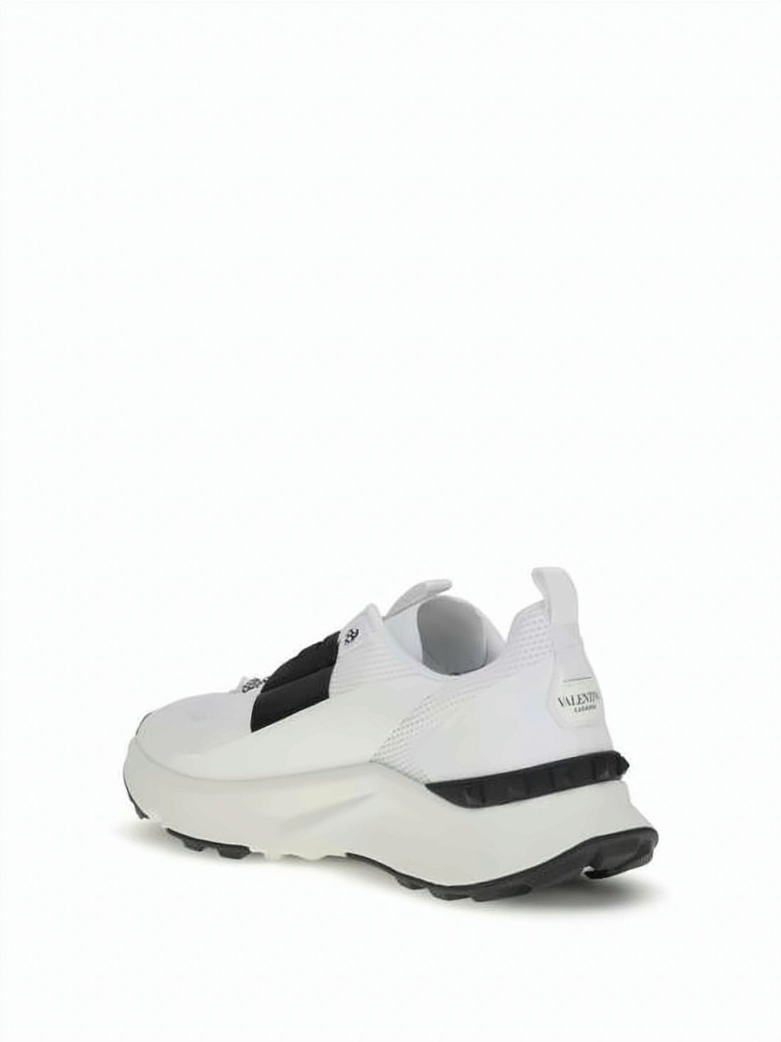White Calf Leather Sneakers