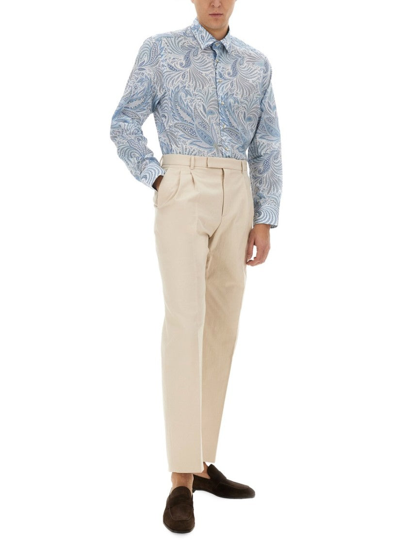 Paisley Pattern Cotton Shirt