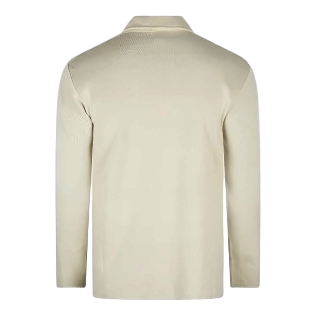Textured Long-Sleeve Shirt with Classic Collar