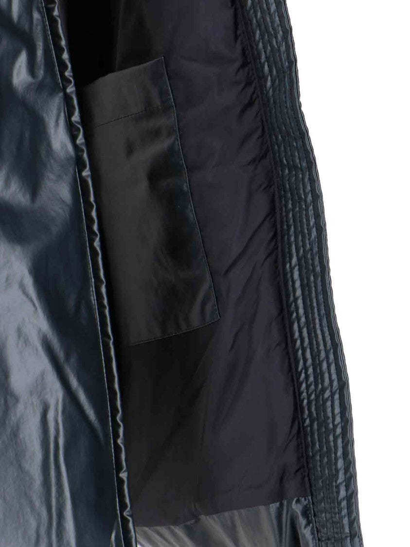 Structured Minimalist Jacket With Front Zipper Closure