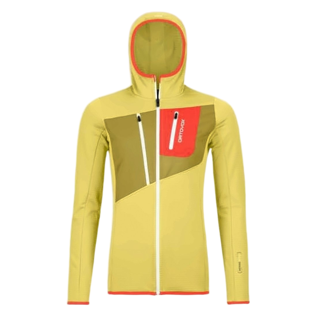 Fitted Long-Sleeve Activewear Top with Hood and Zipper