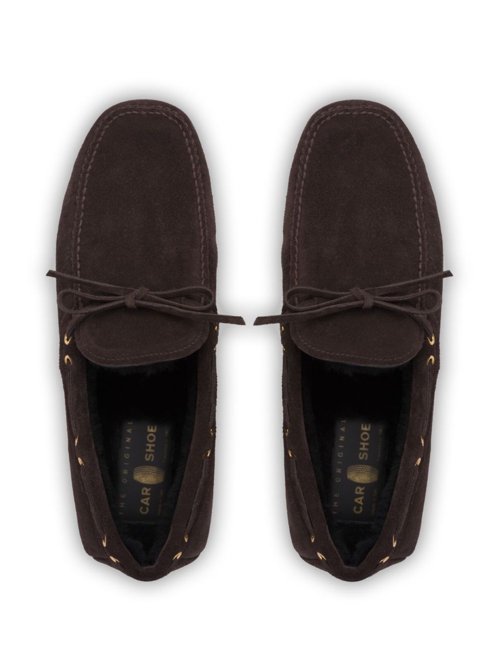 Rich Suede Loafers with Moccasin Design