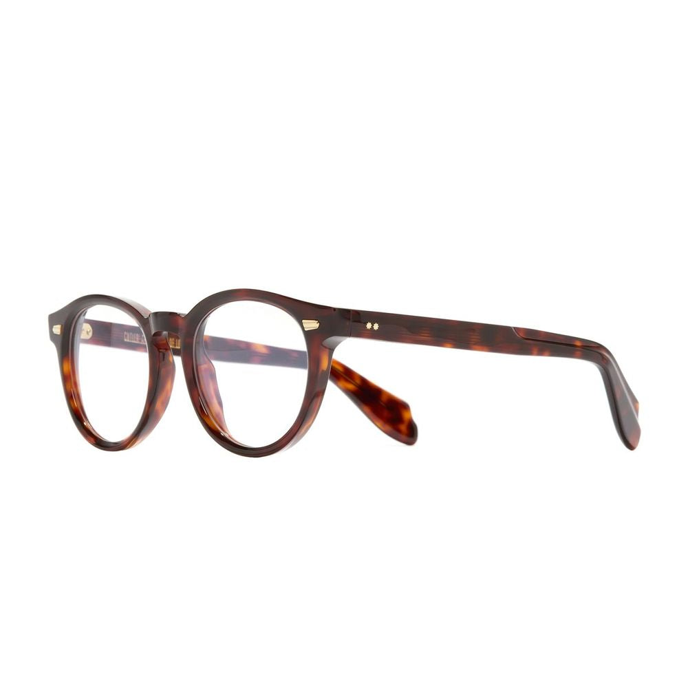 9378 Havana Acetate Round Eyeglasses