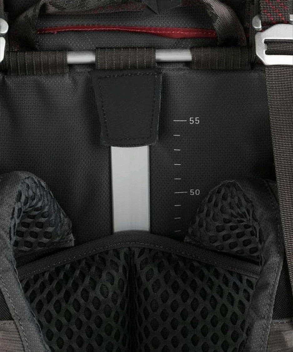 Multi-Compartment Black Backpack with Padded Support