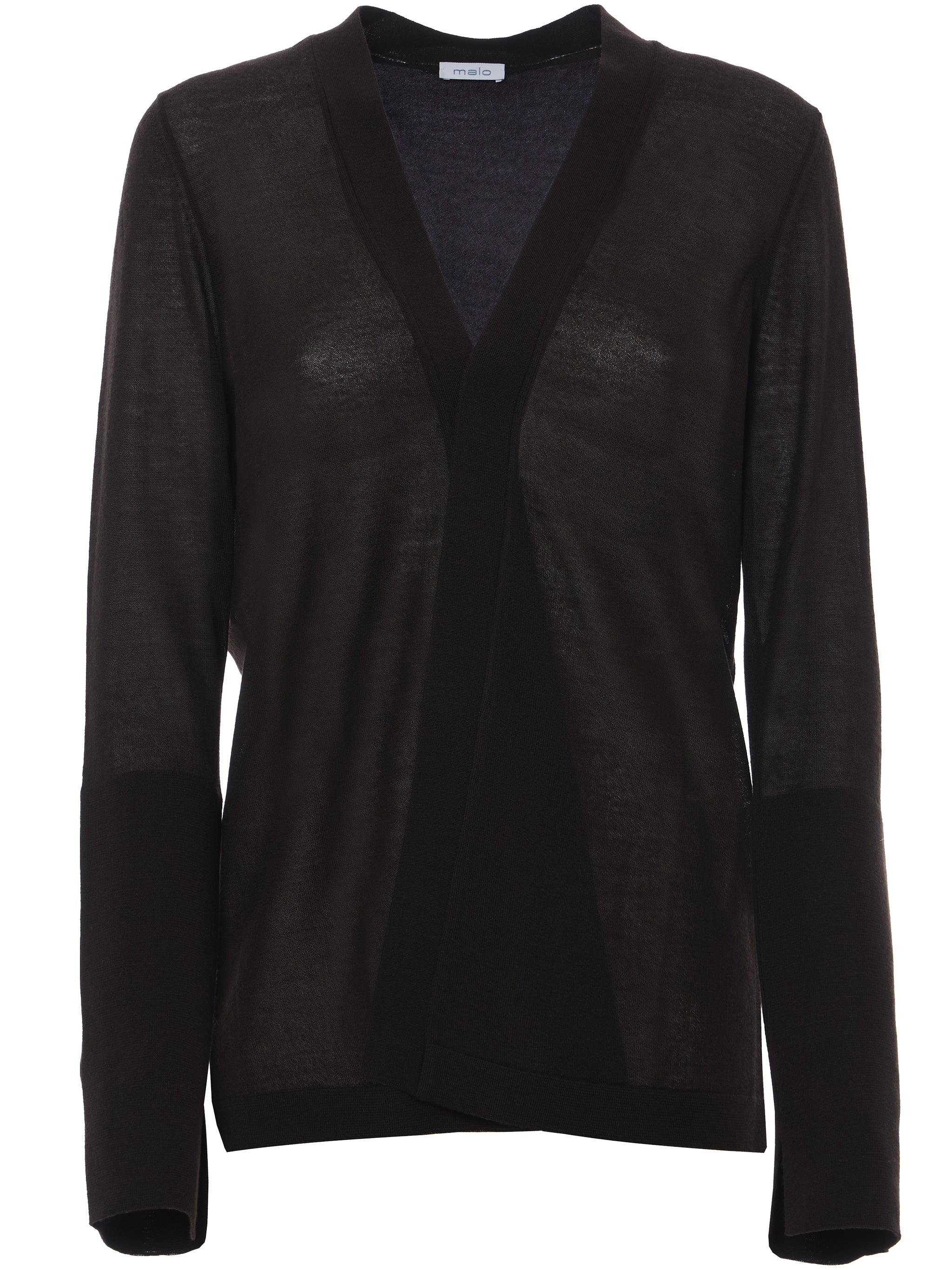 Black Cardigan Lightweight Cashmere V Cardigan