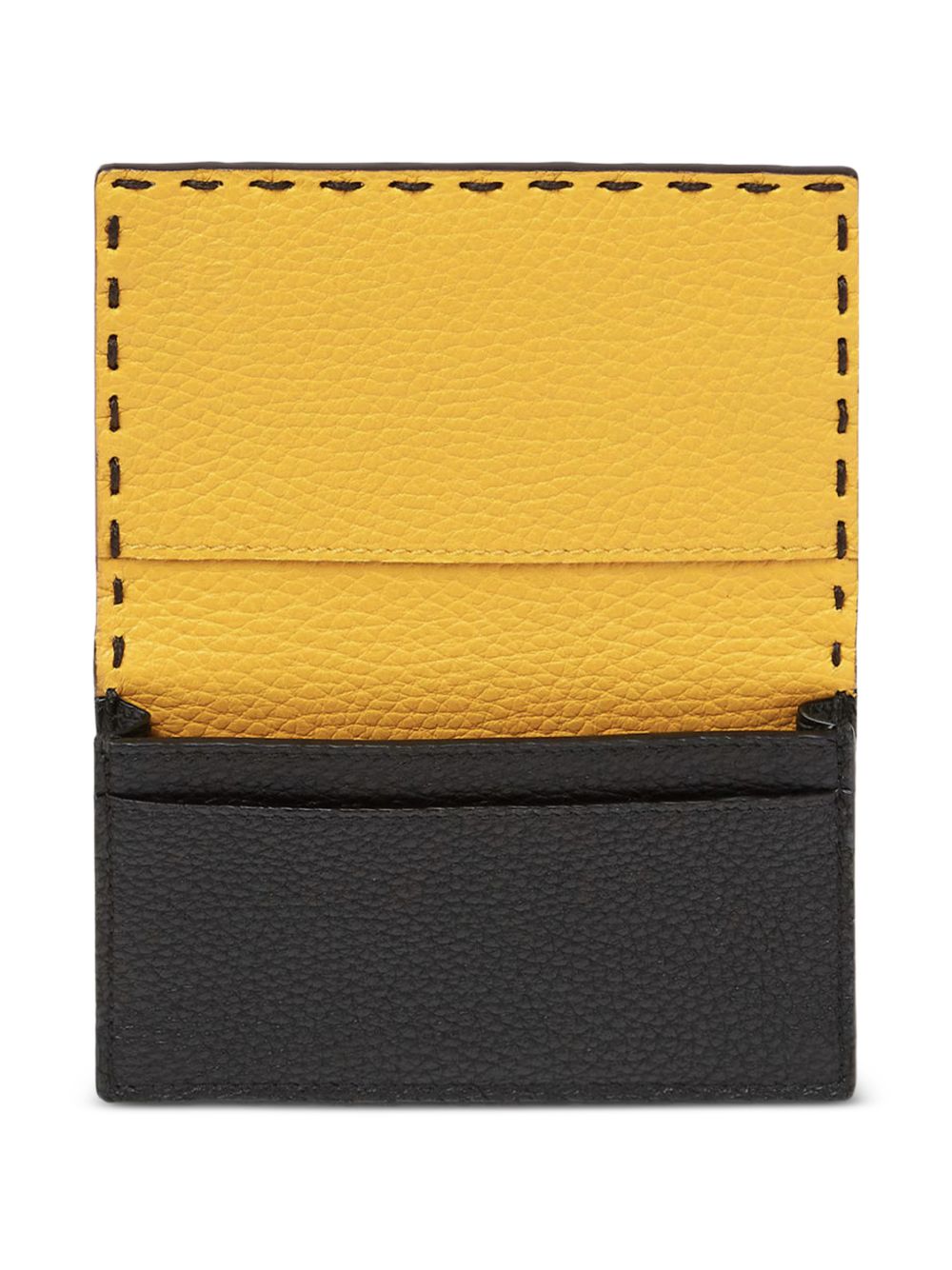 Textured Leather Card Holder