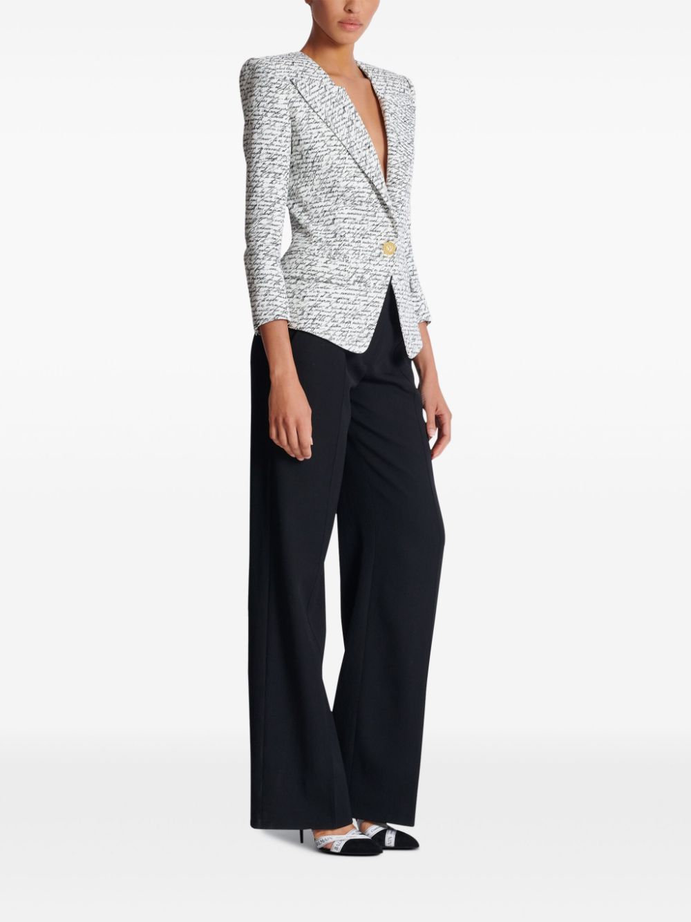 Tailored White Jacket