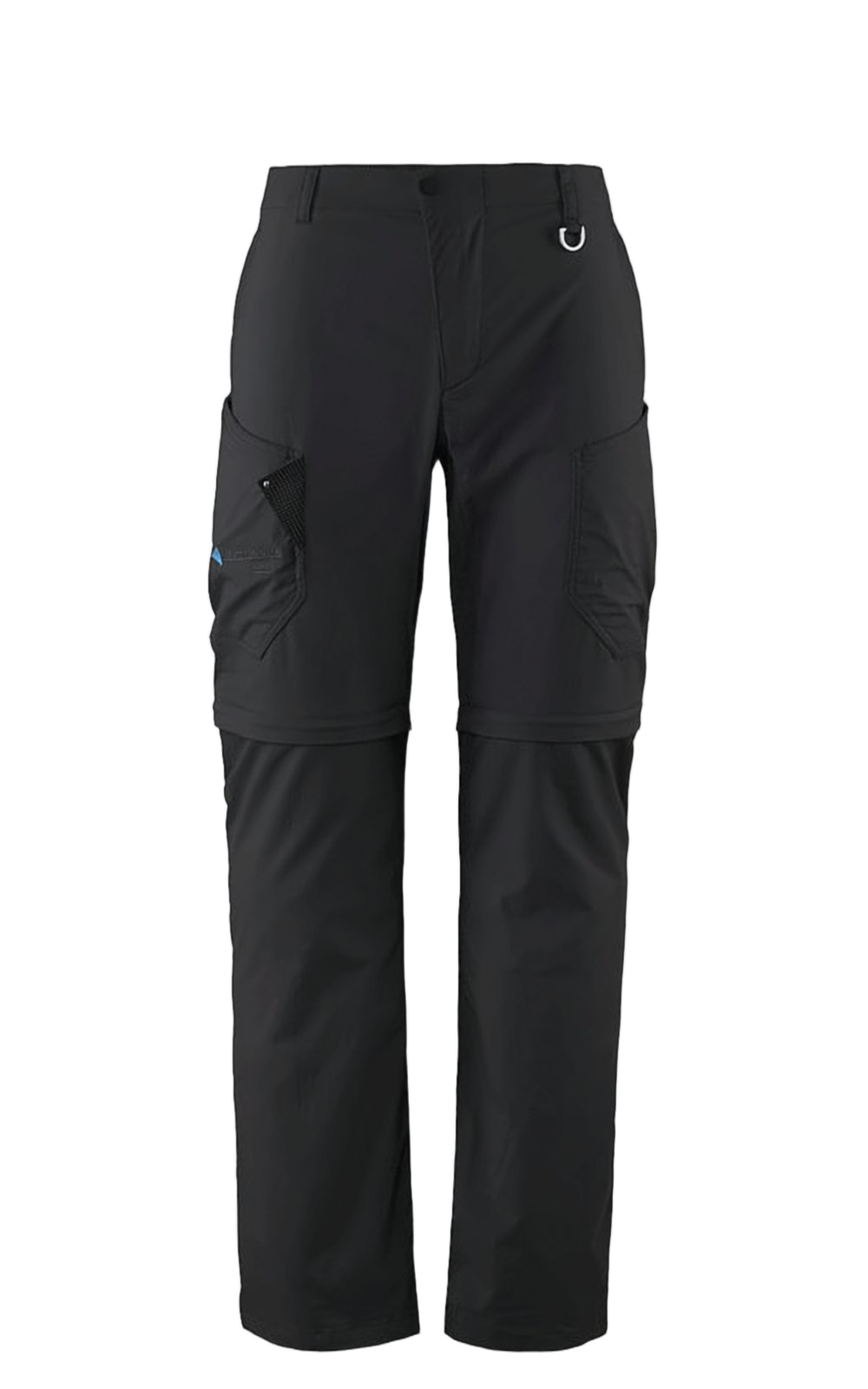 Convertible Black Klattermusen Shorts with Zip-Off Design