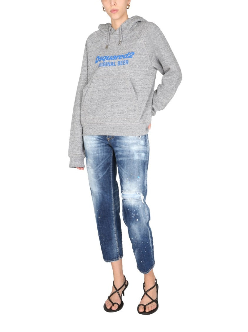 Heathered Grey Hoodie