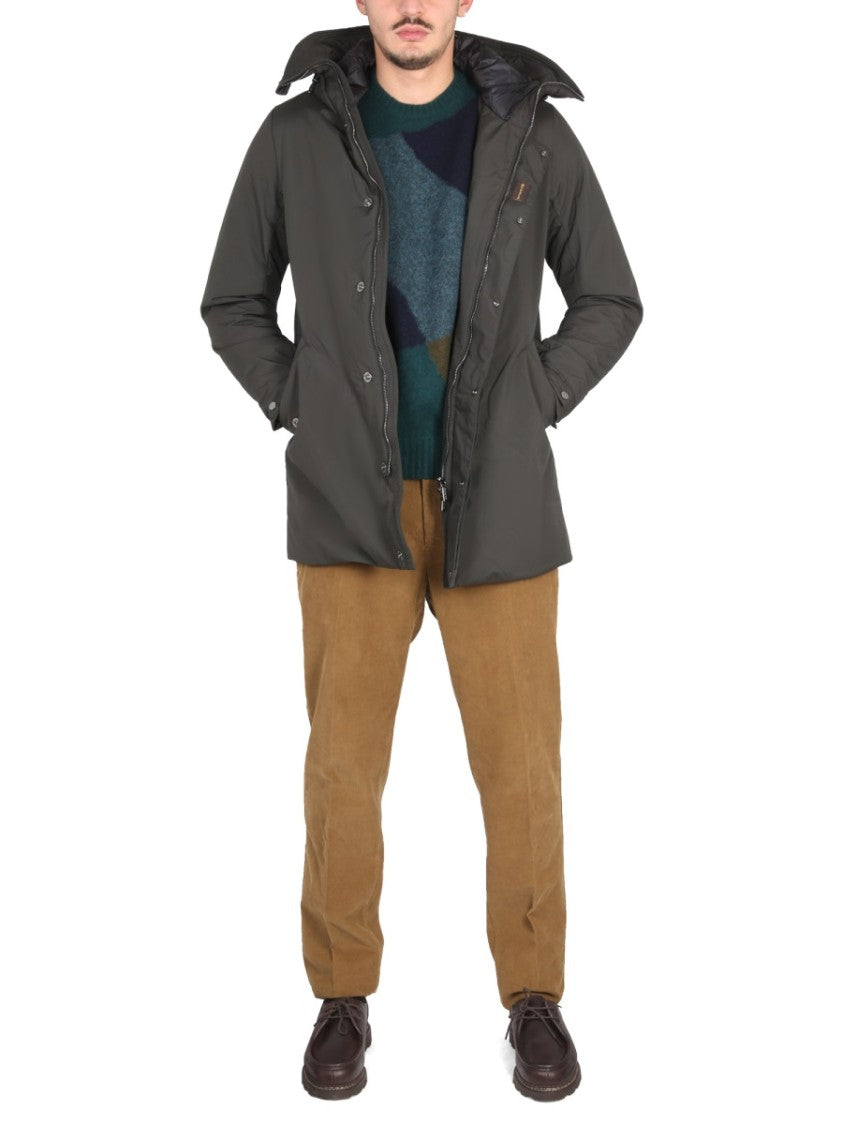 High Neck Hooded Jacket