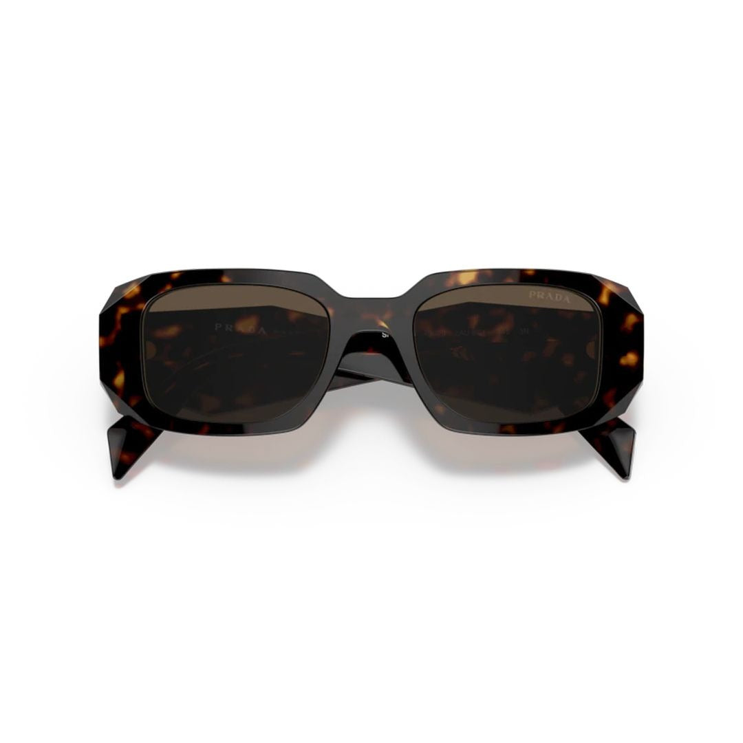 0pr 17ws Rectangular Tortoiseshell Sunglasses