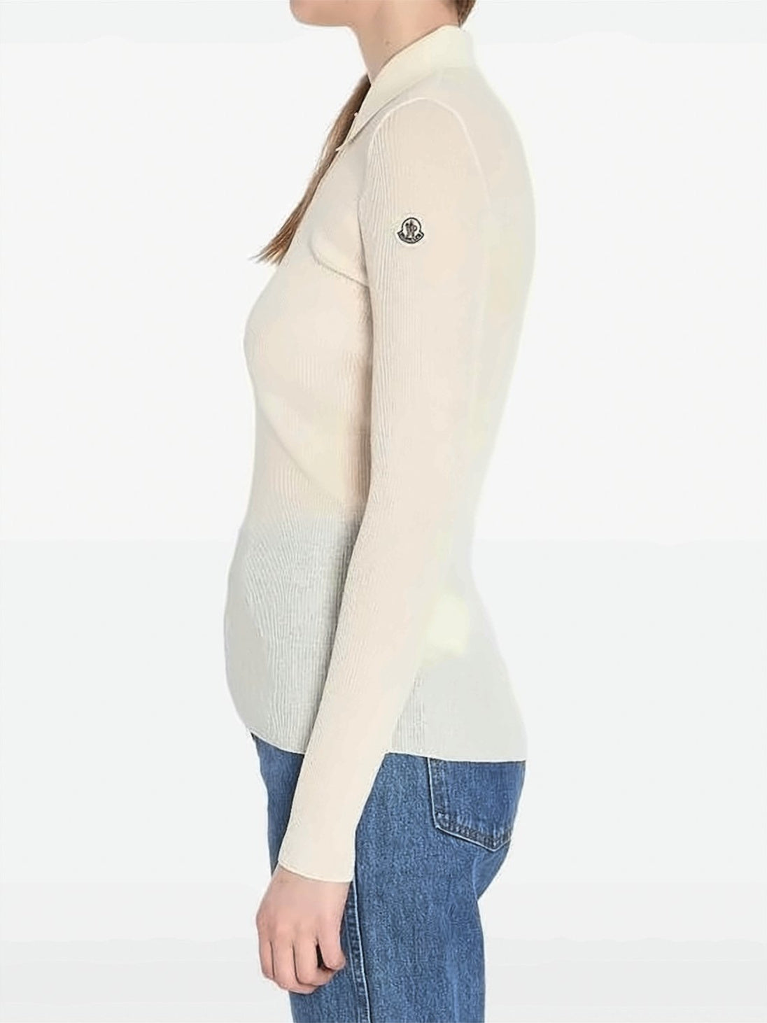 Fitted Knit Polo Shirt
