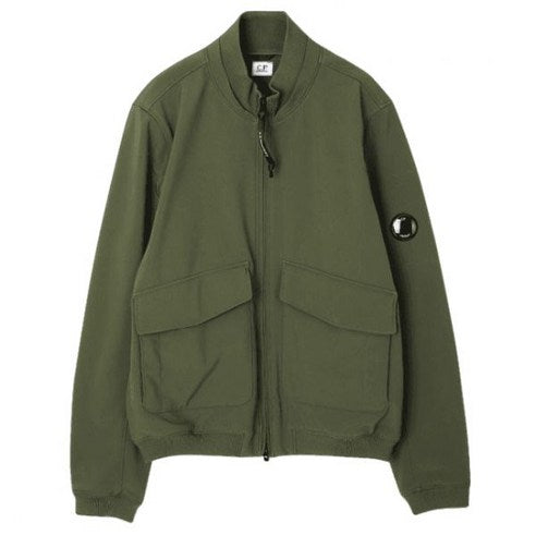 Casual Jacket With Zip-Up Front And Iconic Lens Detail
