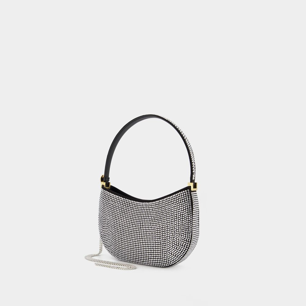 Medium Vesna Hobo Bag - Black - Strass