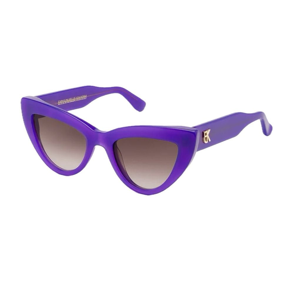 Cherry Bold Cat-Eye Sunglasses With Inner Bevels