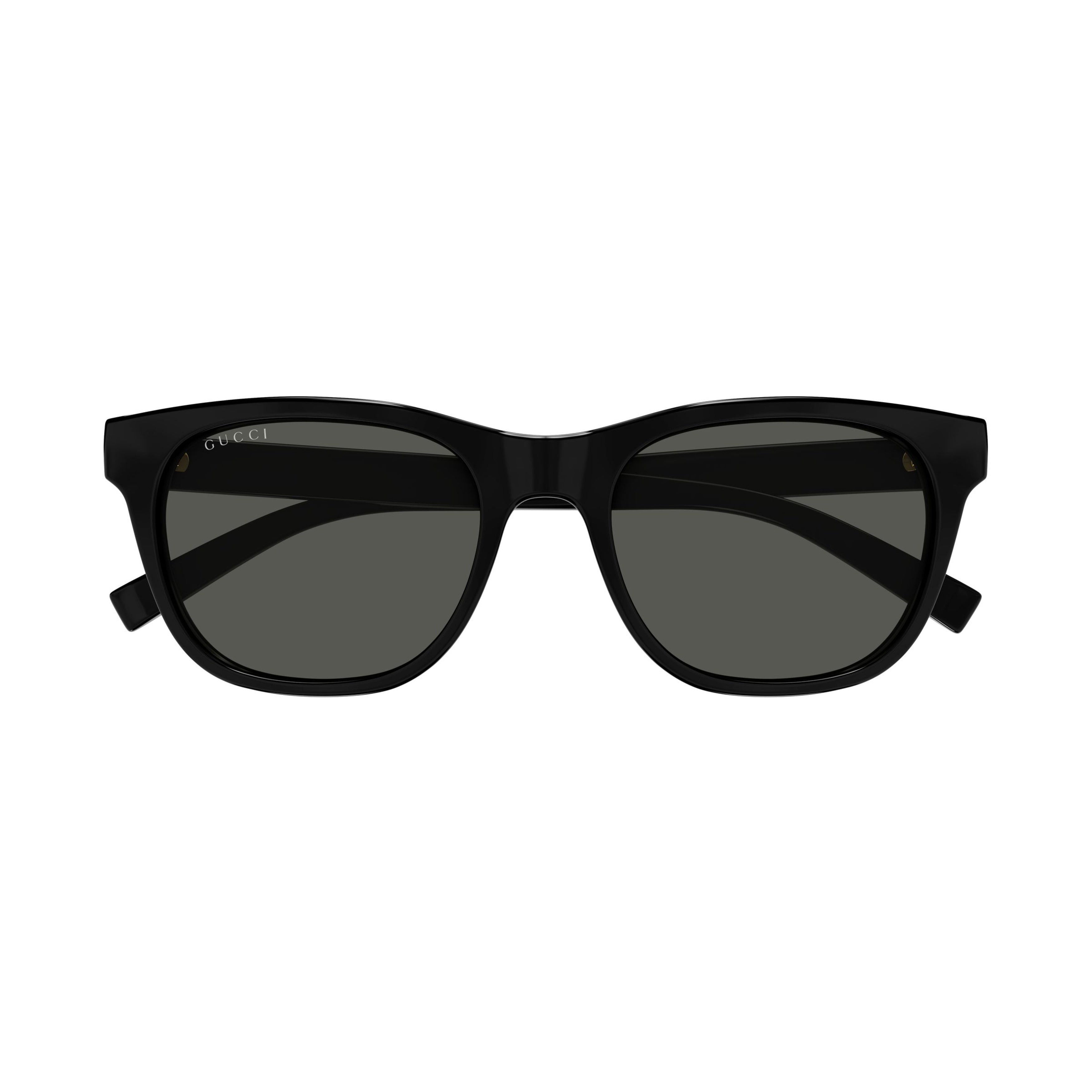 Rectangular Frame Sunglasses with Glossy Finish
