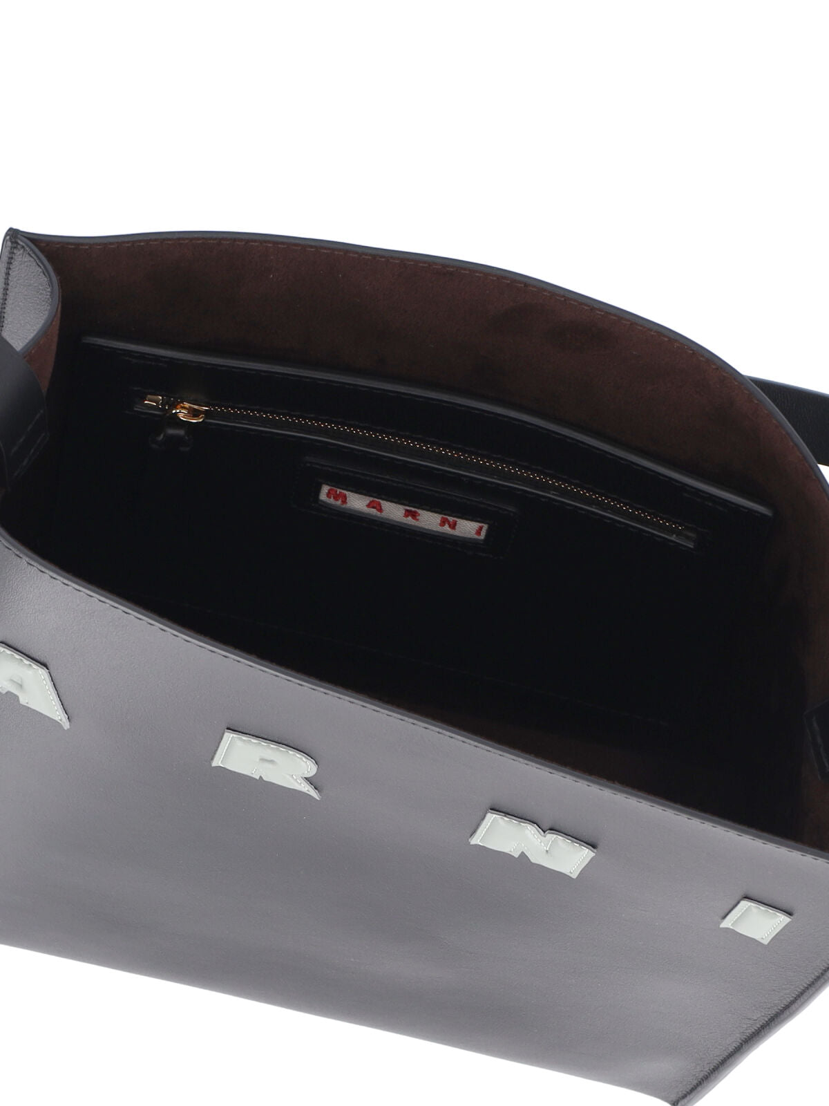 Structured Black Bag with Minimalist Design