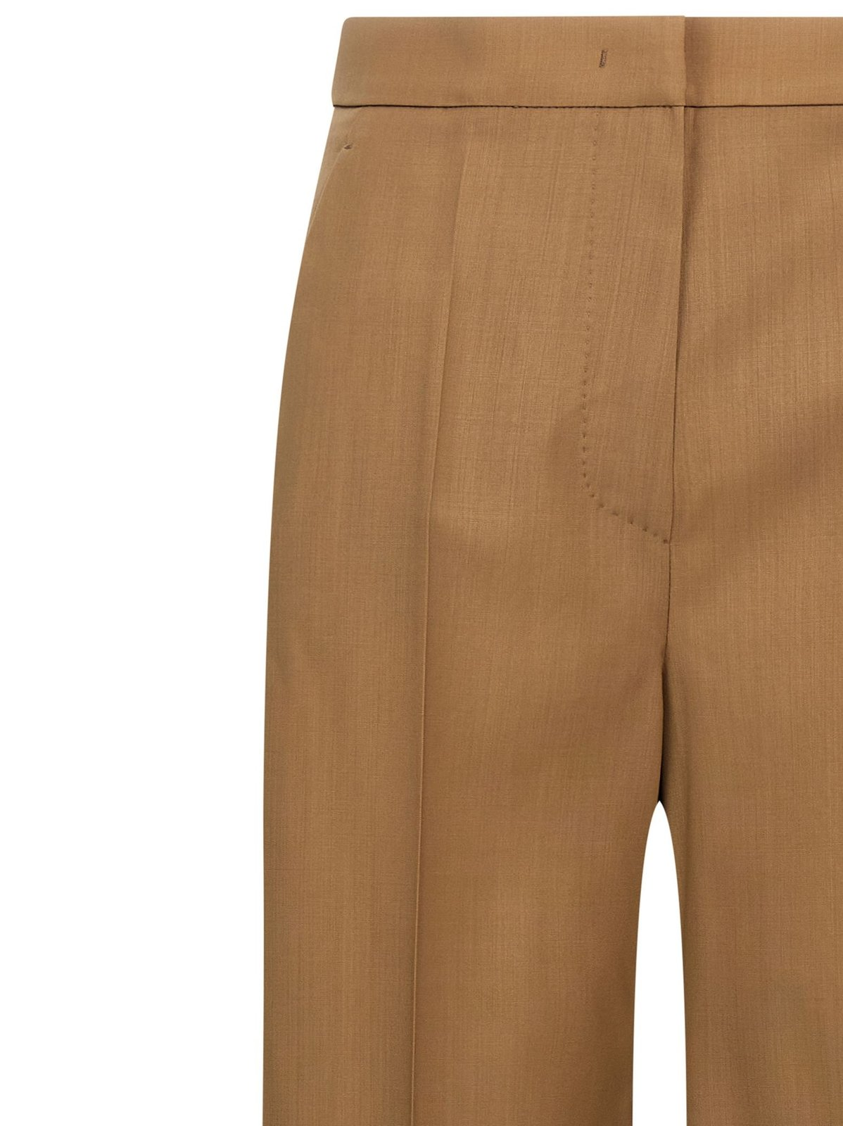 High-Waisted Wide-Leg Suit Pants