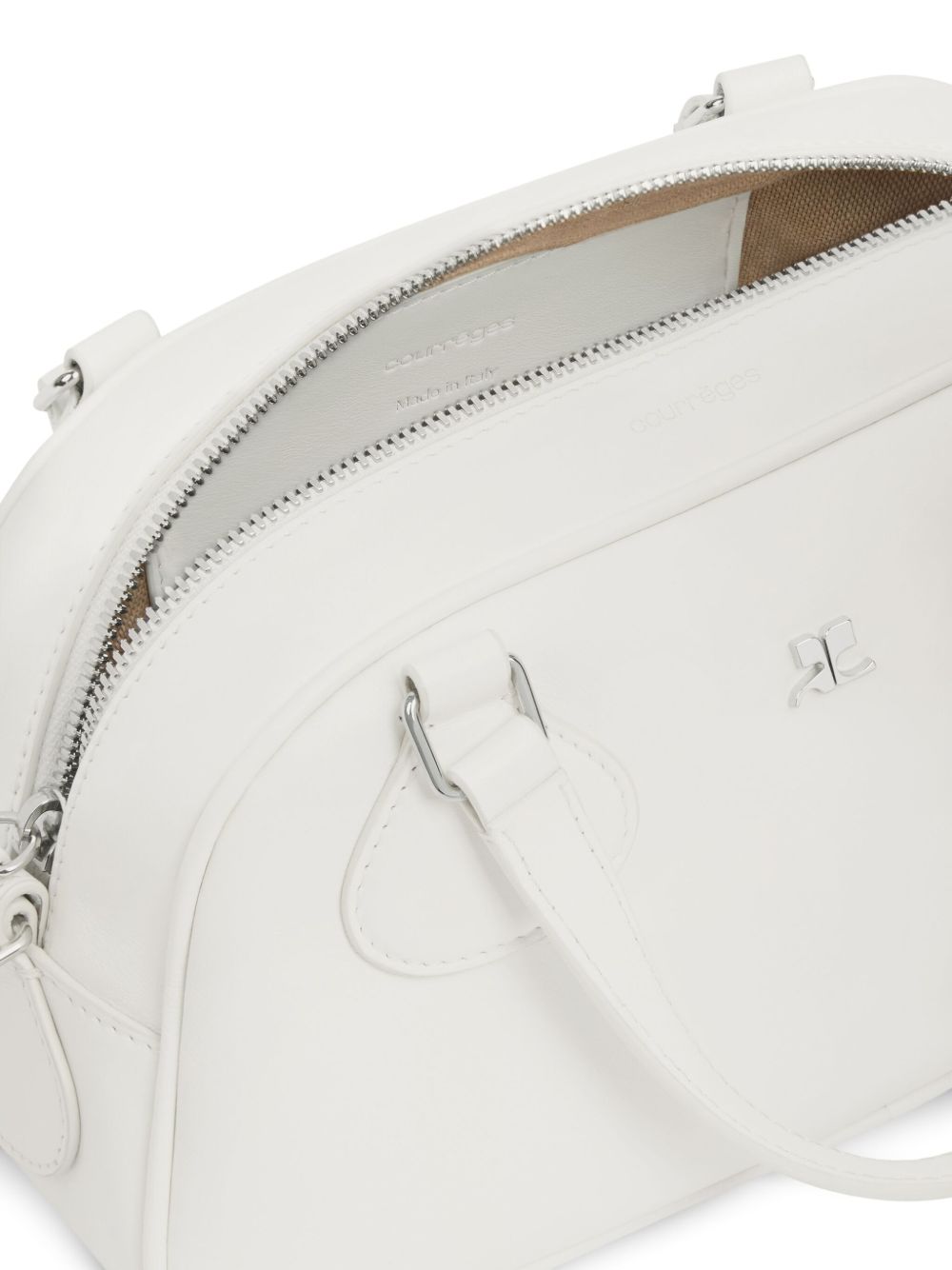 Elongated White Bag