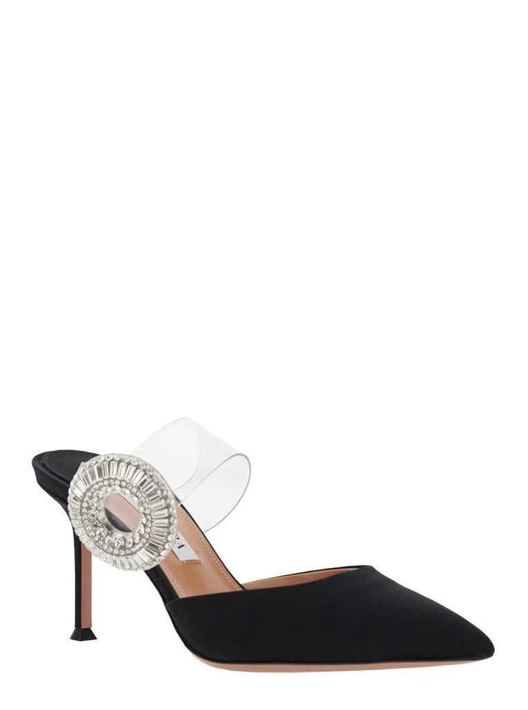 Crystal Hoop Mule 75