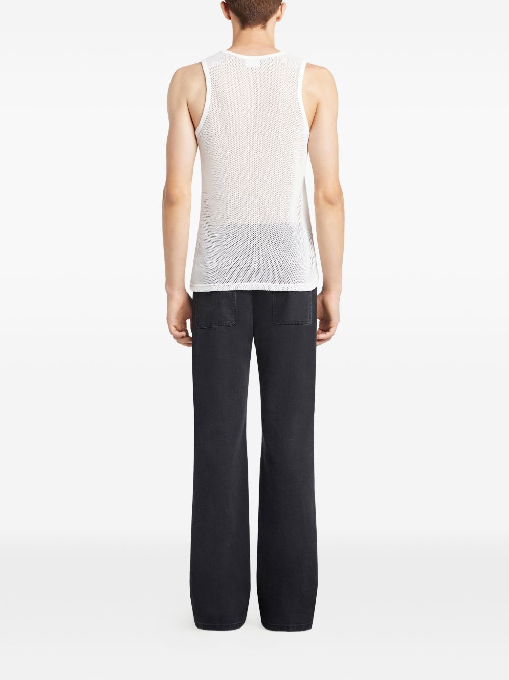 Breathable Sleeveless Mesh Tank Top