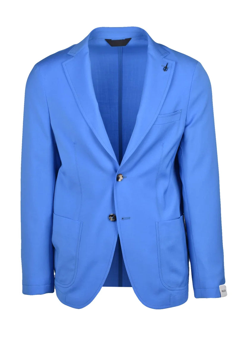 Rounded Jacket - Light Blue