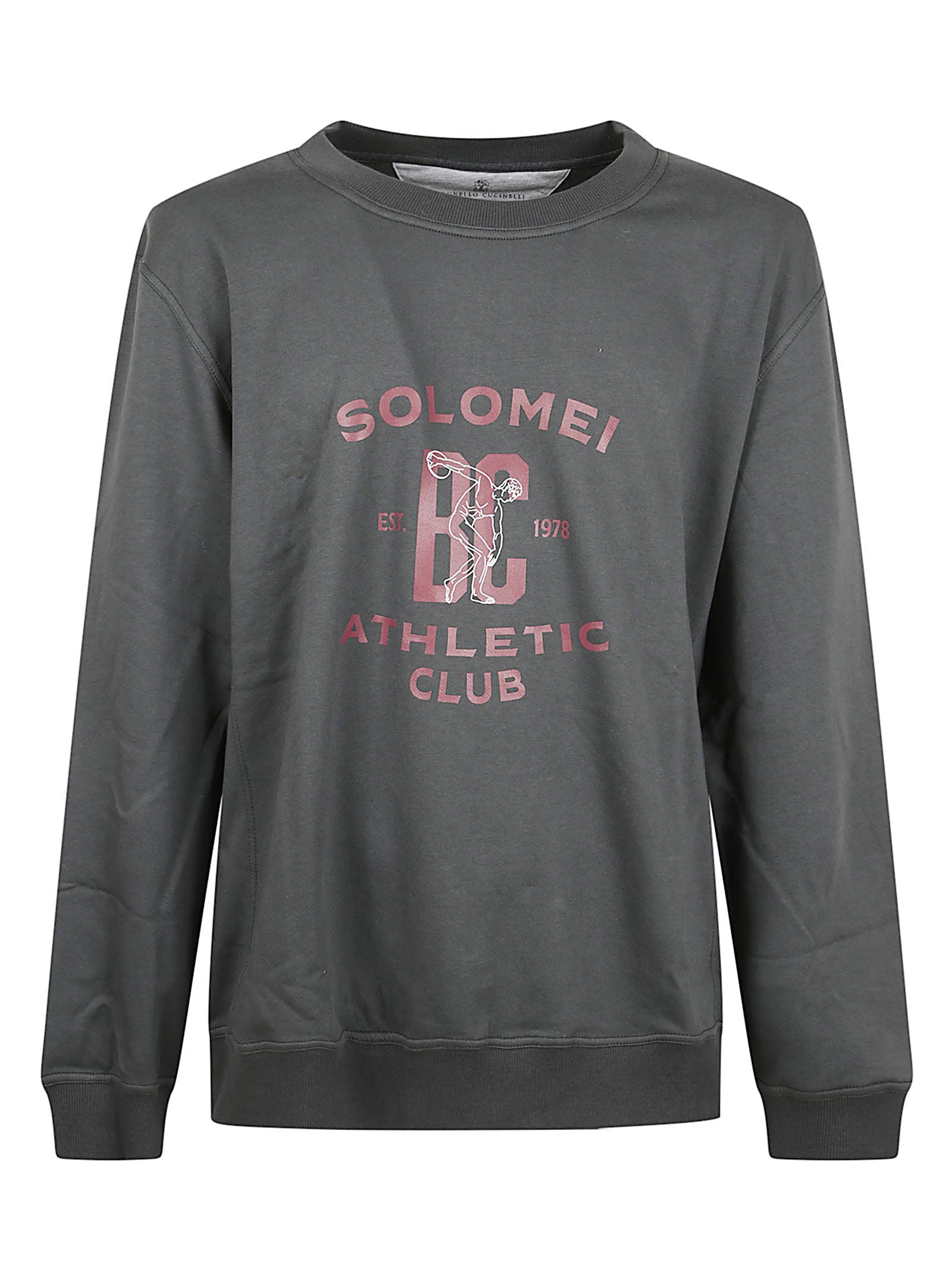 Charcoal Grey Crew Neck Sweater