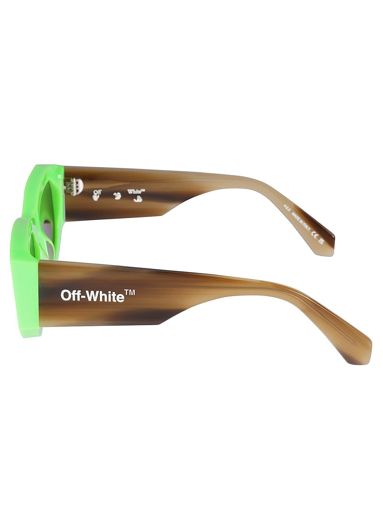Oeri041 Joan Bold Rectangular Frame Sunglasses