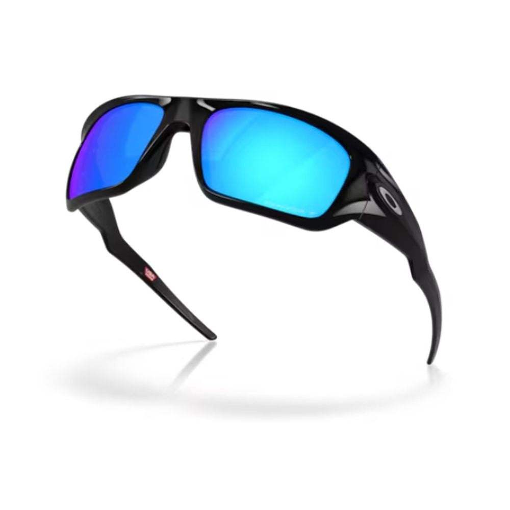 Oo9486 - Masseter Glossy Black Wraparound Sunglasses