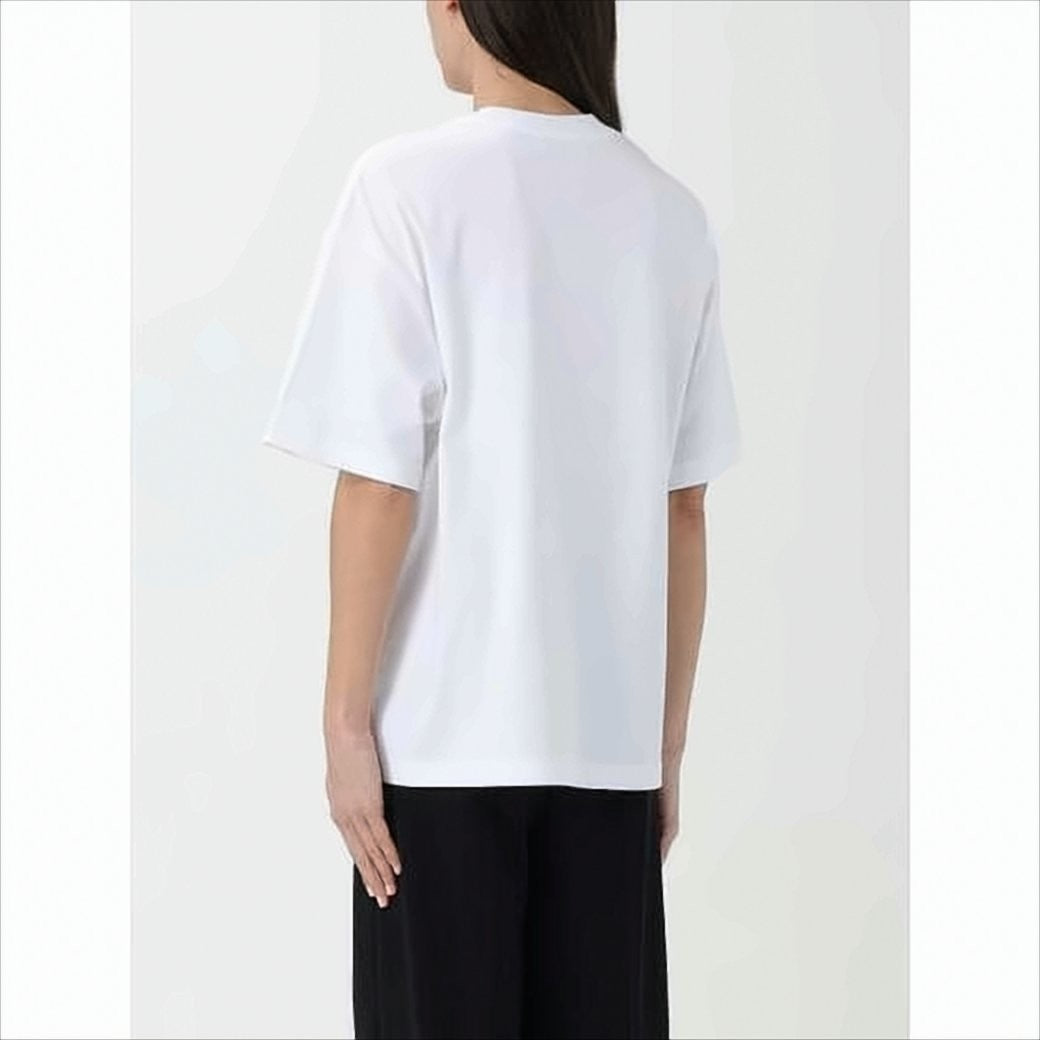 Short-Sleeve Crew Neck T-Shirt with Bold Logo Print