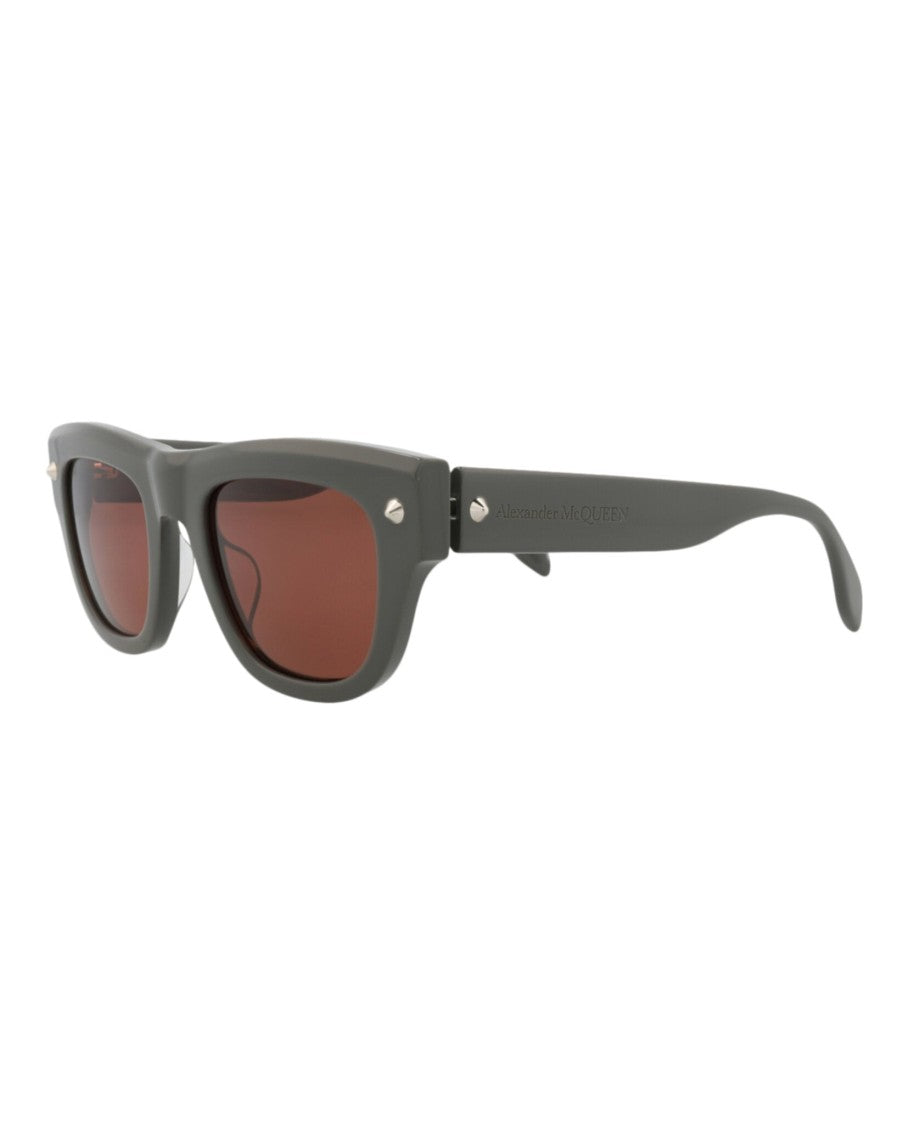 Square-Frame Recycled Acetate Sunglasses