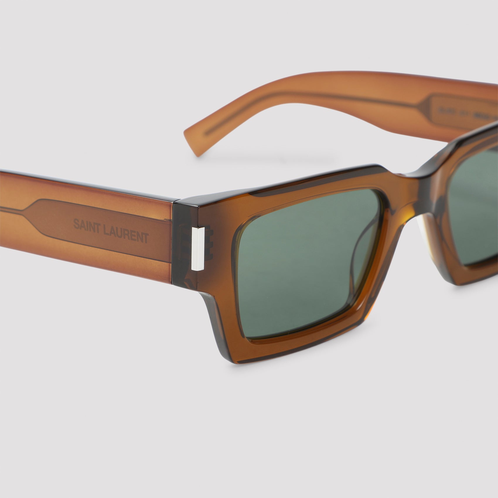 Rectangular Matte Acetate Sunglasses