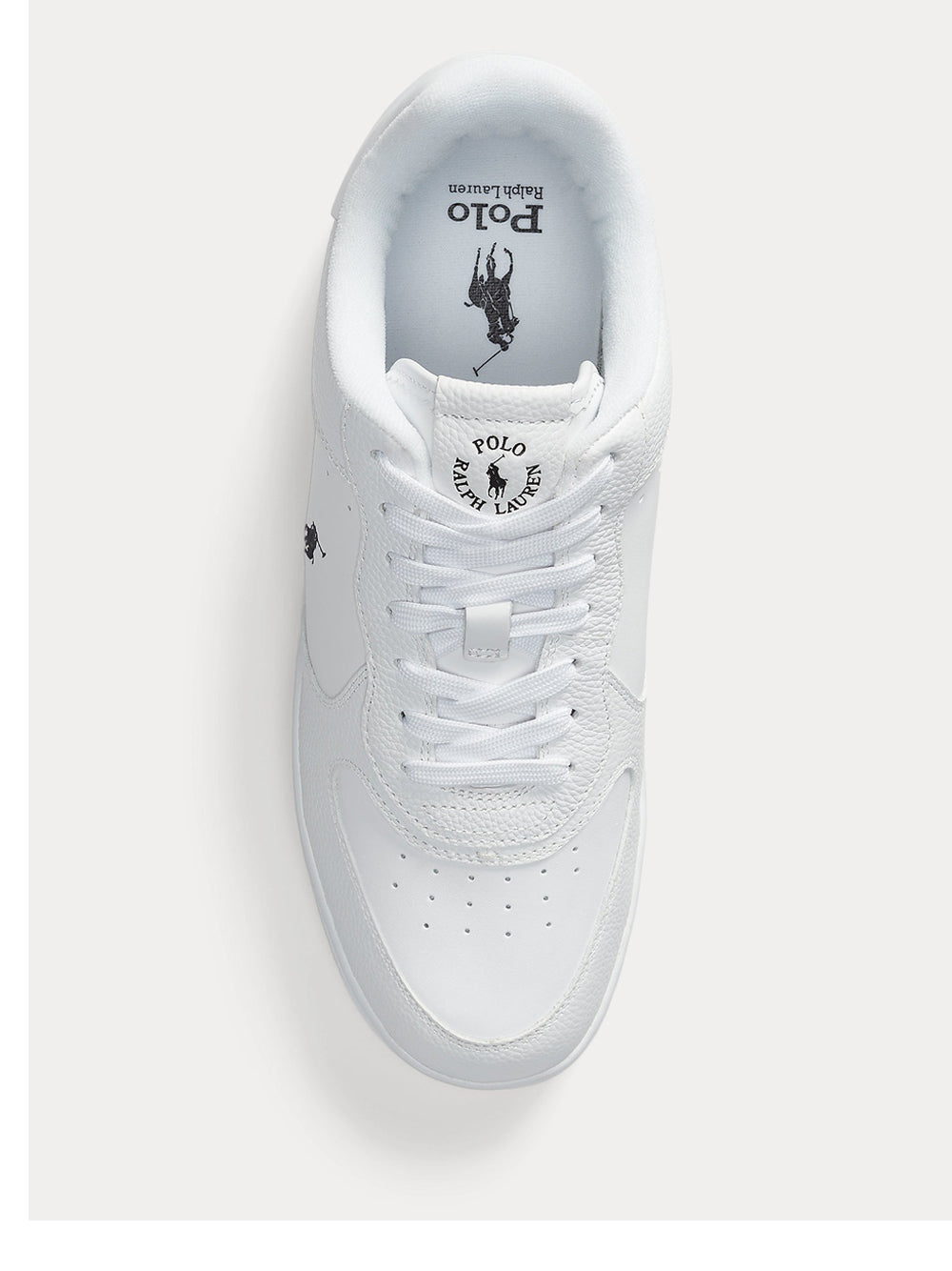 White Masters Crt Leather Sneakers