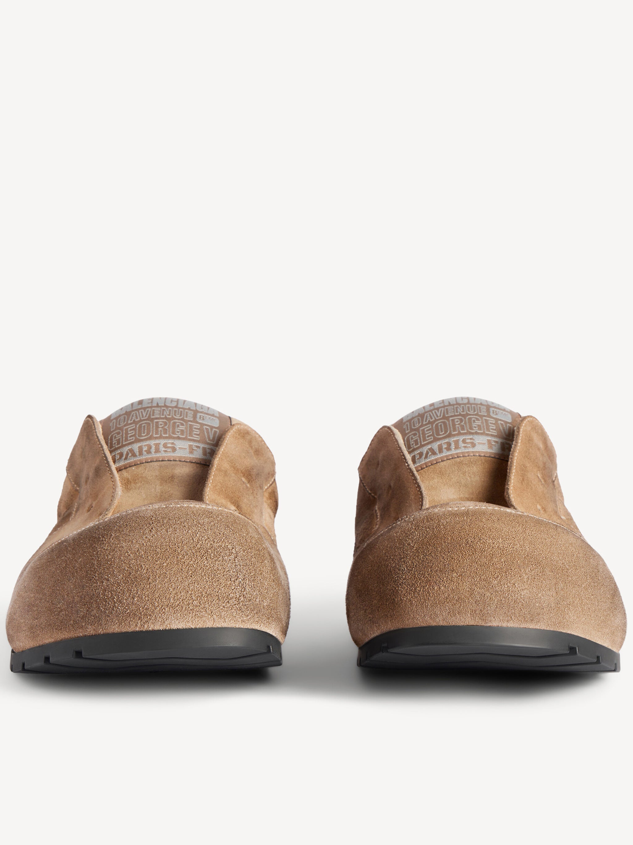 Tan Dumbo Mule Suede Cork Mules