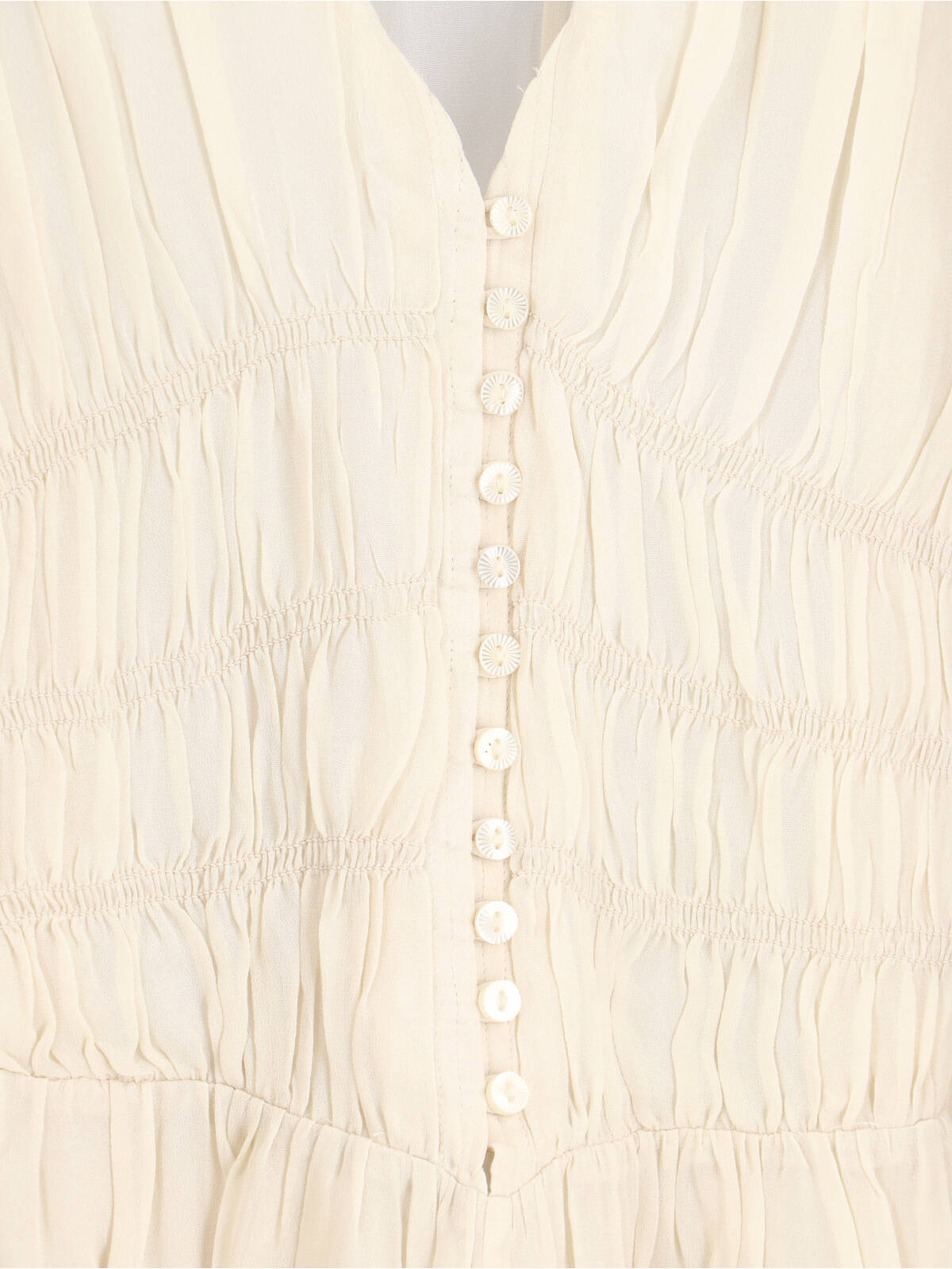 Flowing White Dress with Timeless Elegance