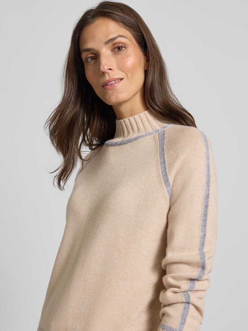 Pescara High Neck Sweater In Wool