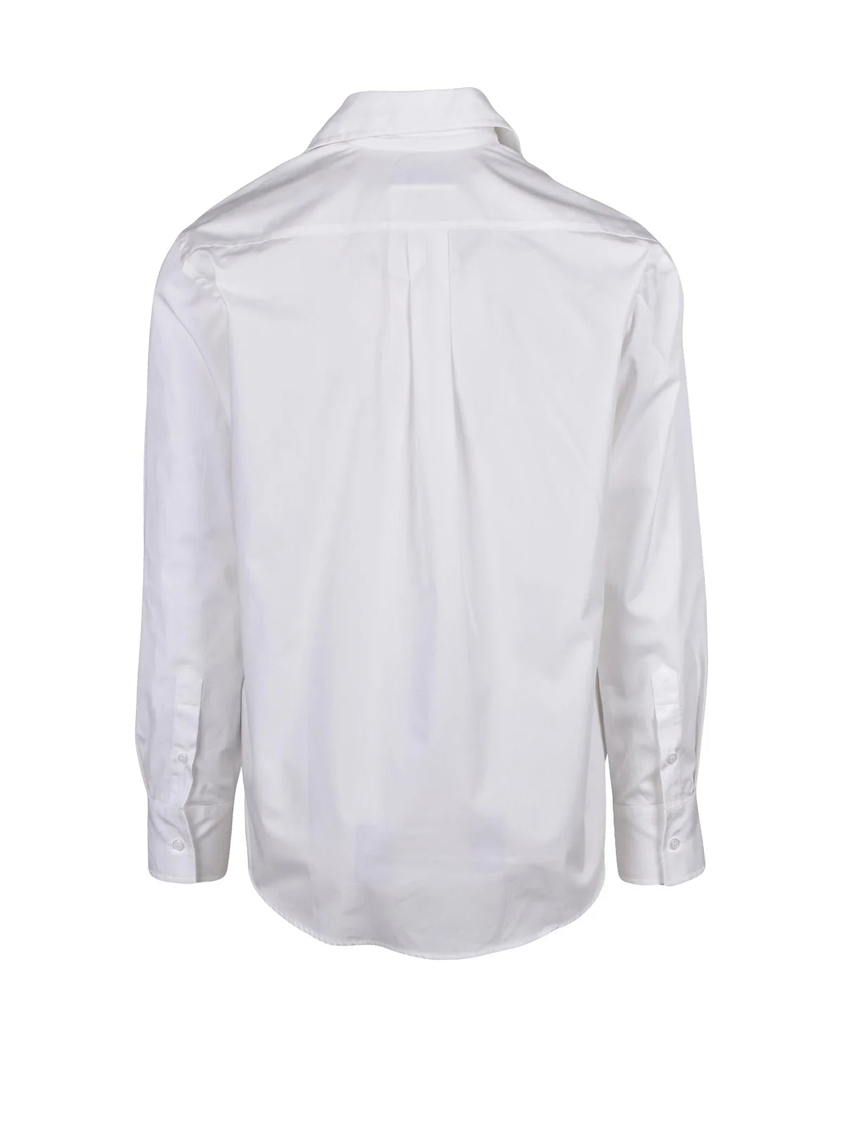 Cotton Oversized Shirt - White
