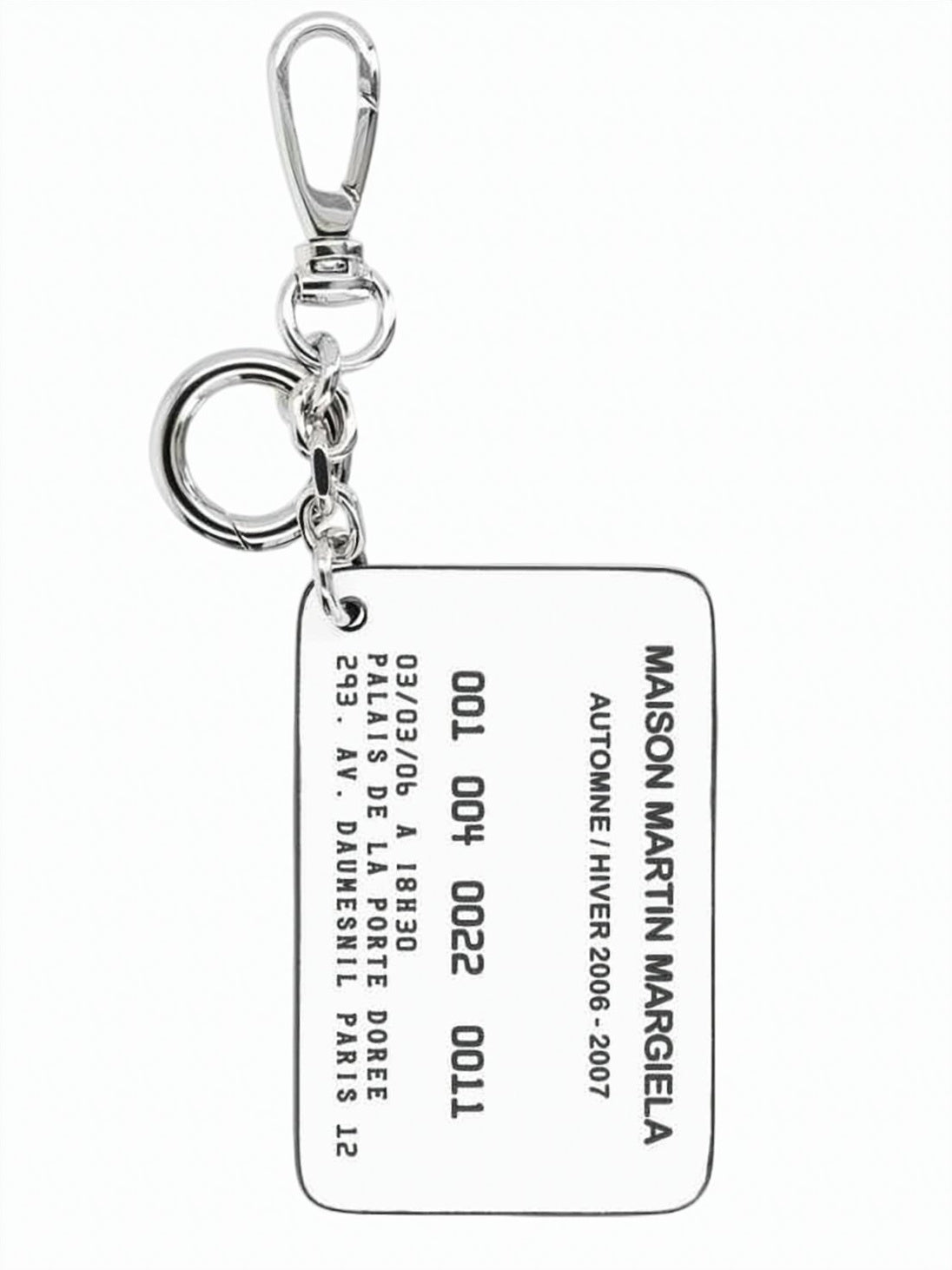 Glossy Calfskin Keyring