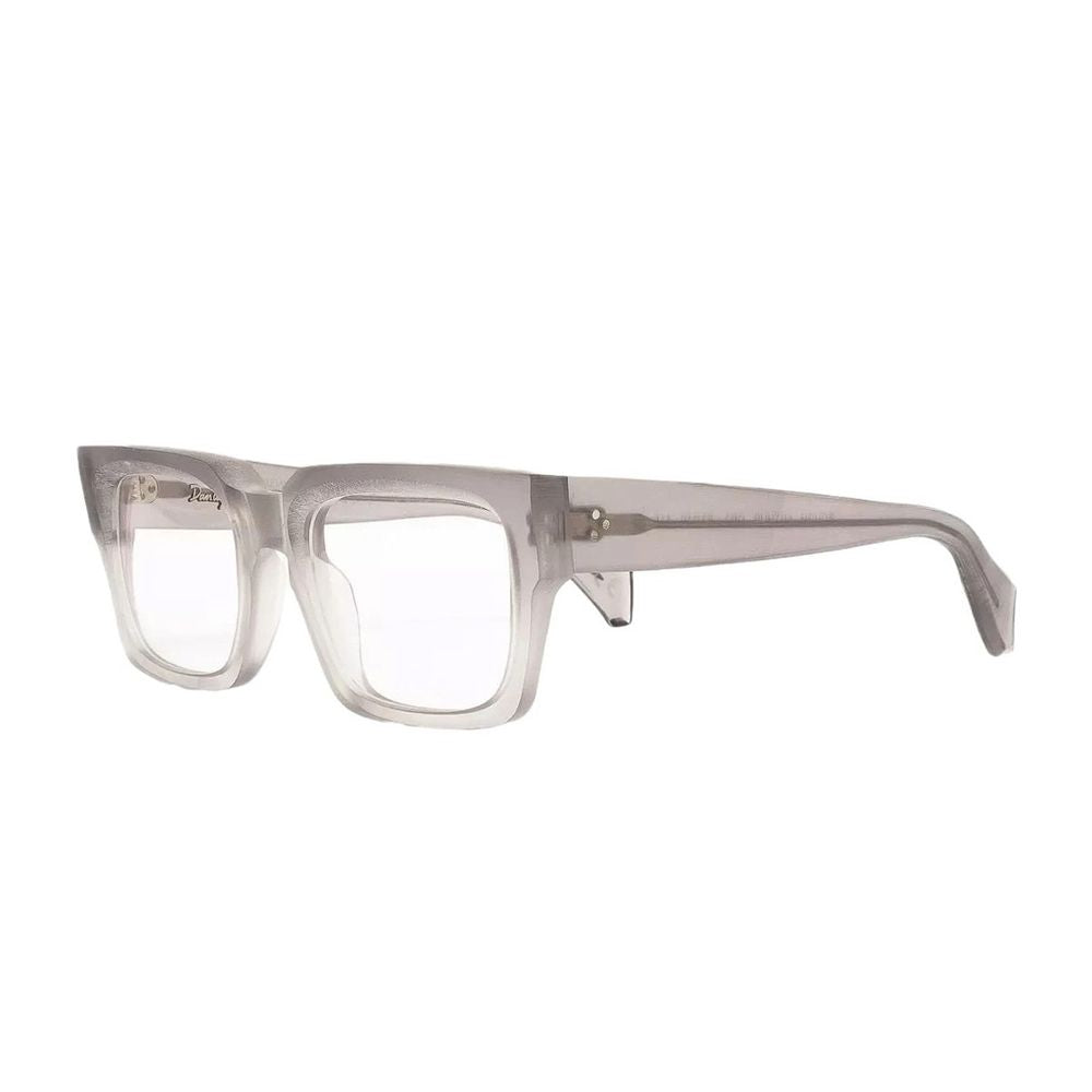 Arthur Rough Translucent Grey Rectangular Acetate Eyewear