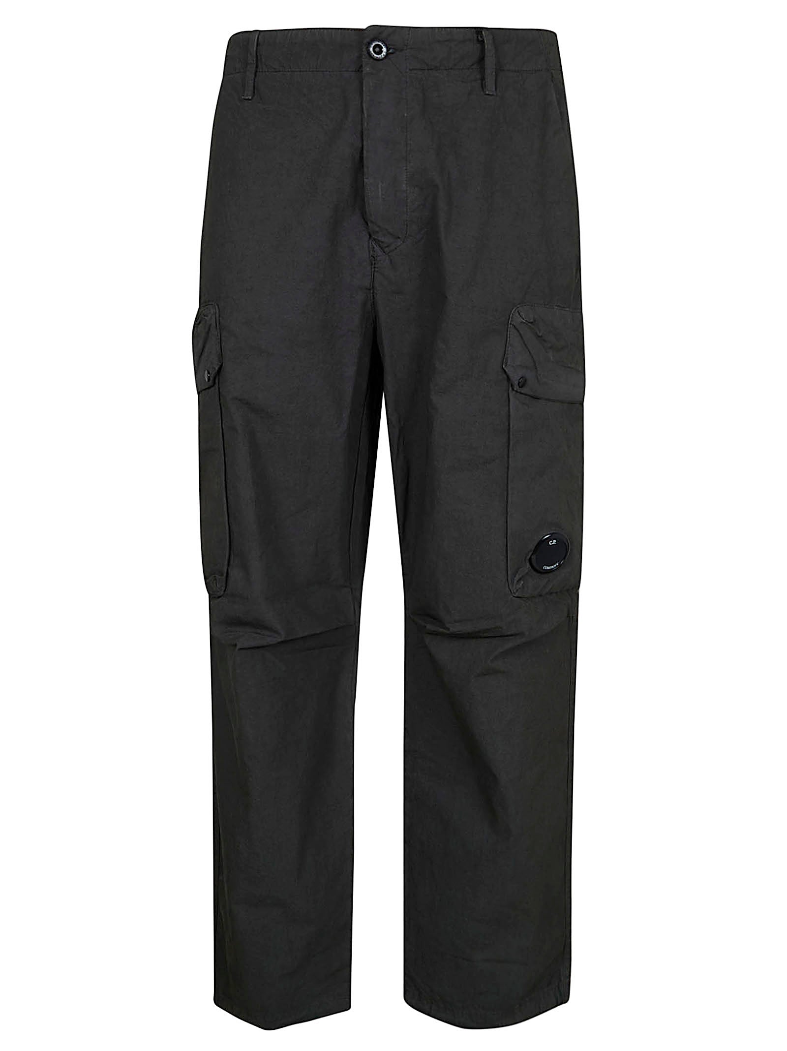 Micro-Reps Cargo Trousers With Lens Detail