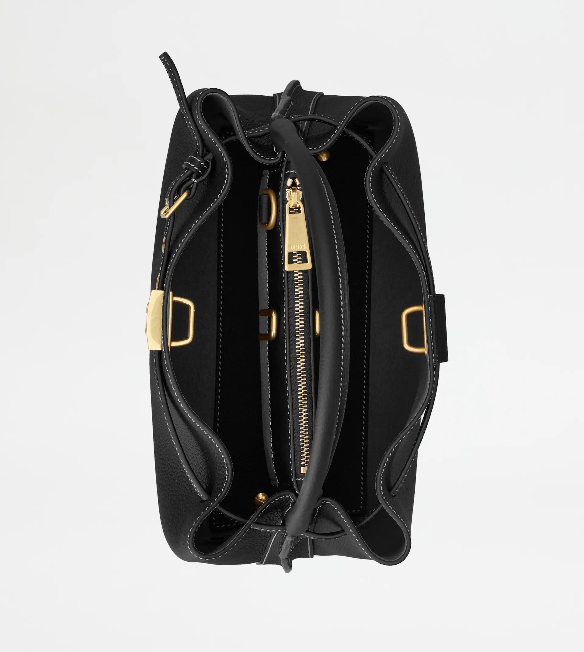 Black Tim Top Handle Mini Bag