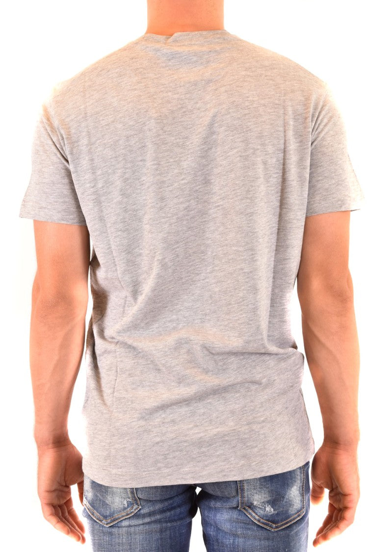 Distressed Black Cotton Sweatshirt With Iconic Branding