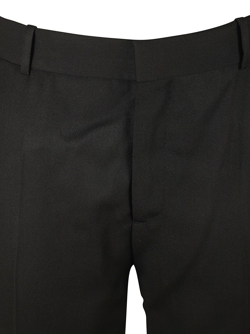 Tailored Slim-Fit Trousers With Structured Waistband