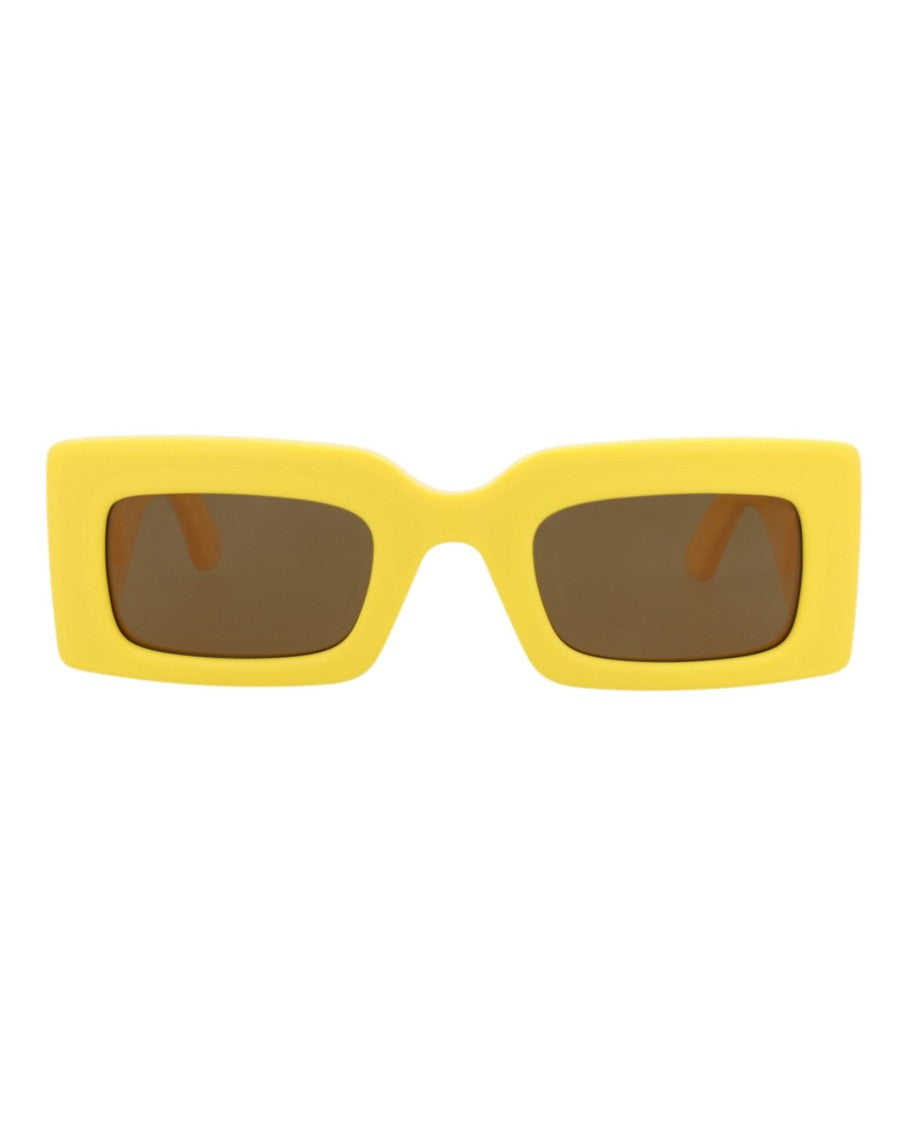 Square-Frame Recycled Acetate Sunglasses