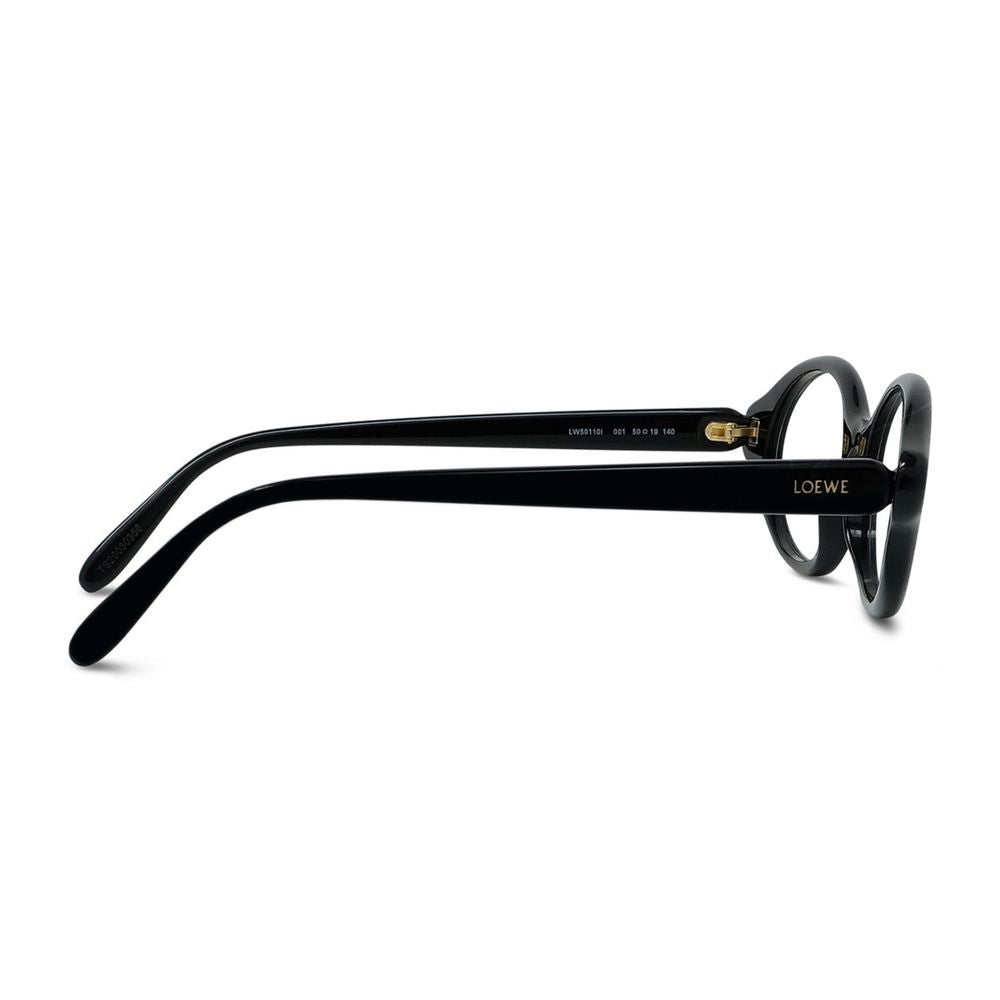 Oval Optical Glasses LW50110I Black