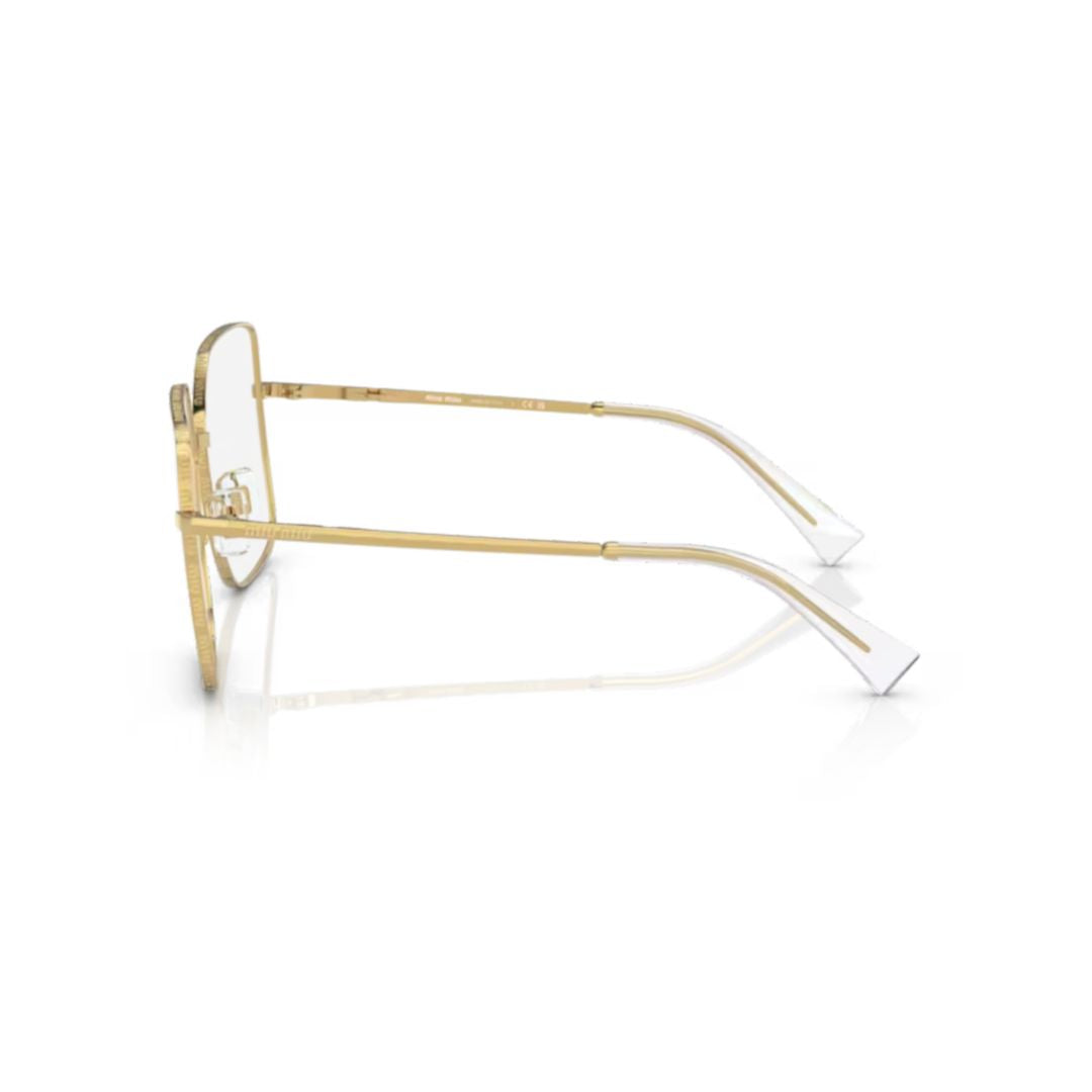 51ys Sole Thin Gold-Toned Metal Square Frame Eyeglasses