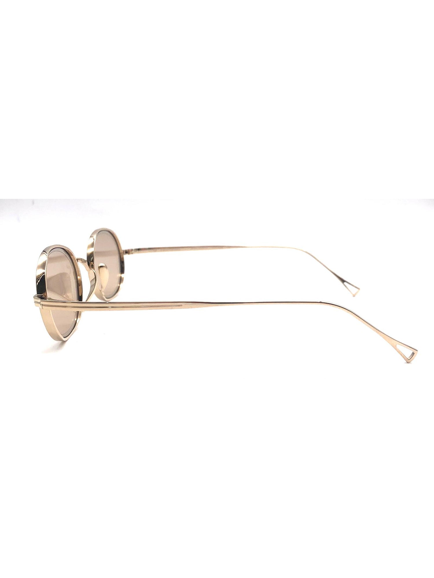 Oval Titanium Optical Frames with Minimalist Design