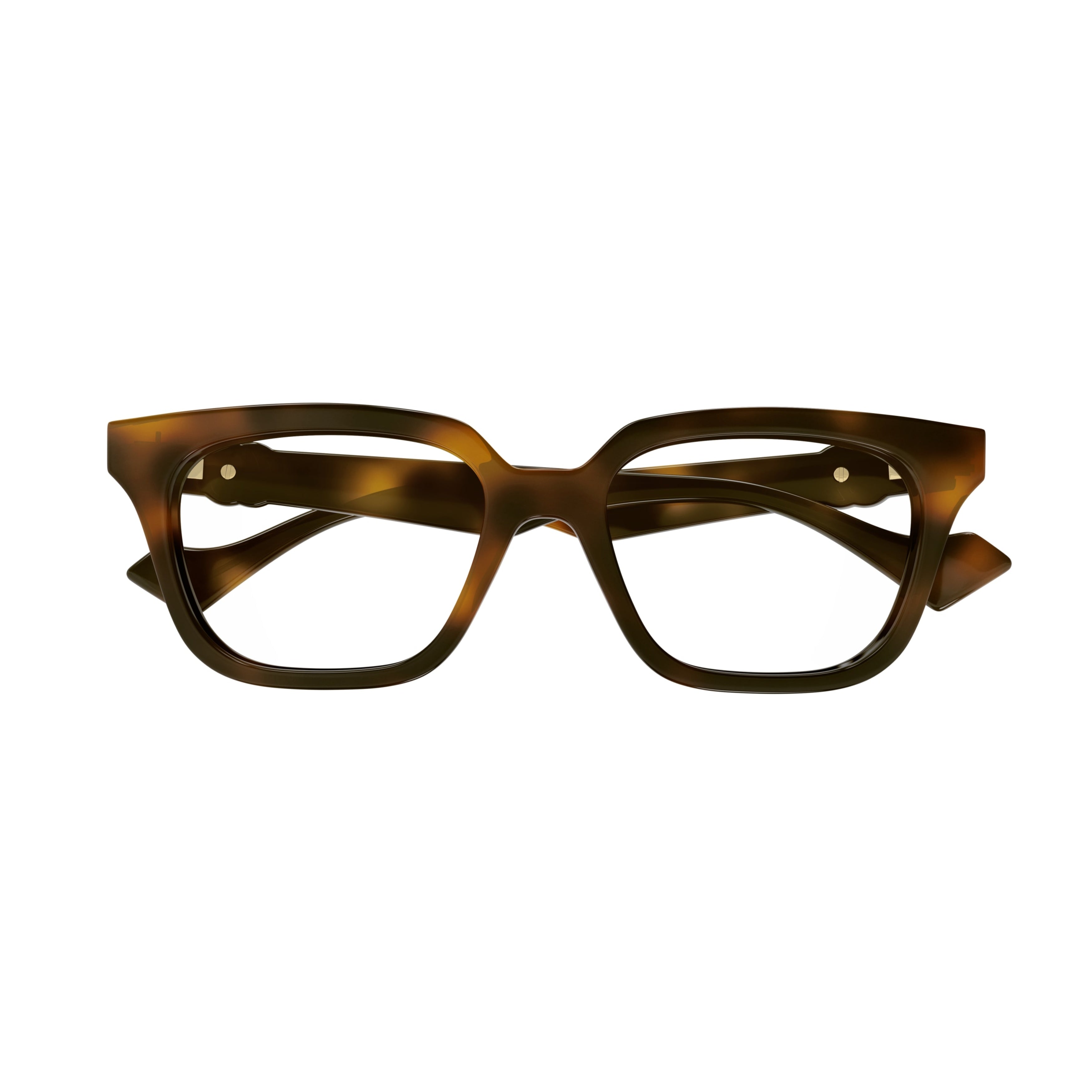 Gg1536o Square Tortoiseshell Eyeglasses