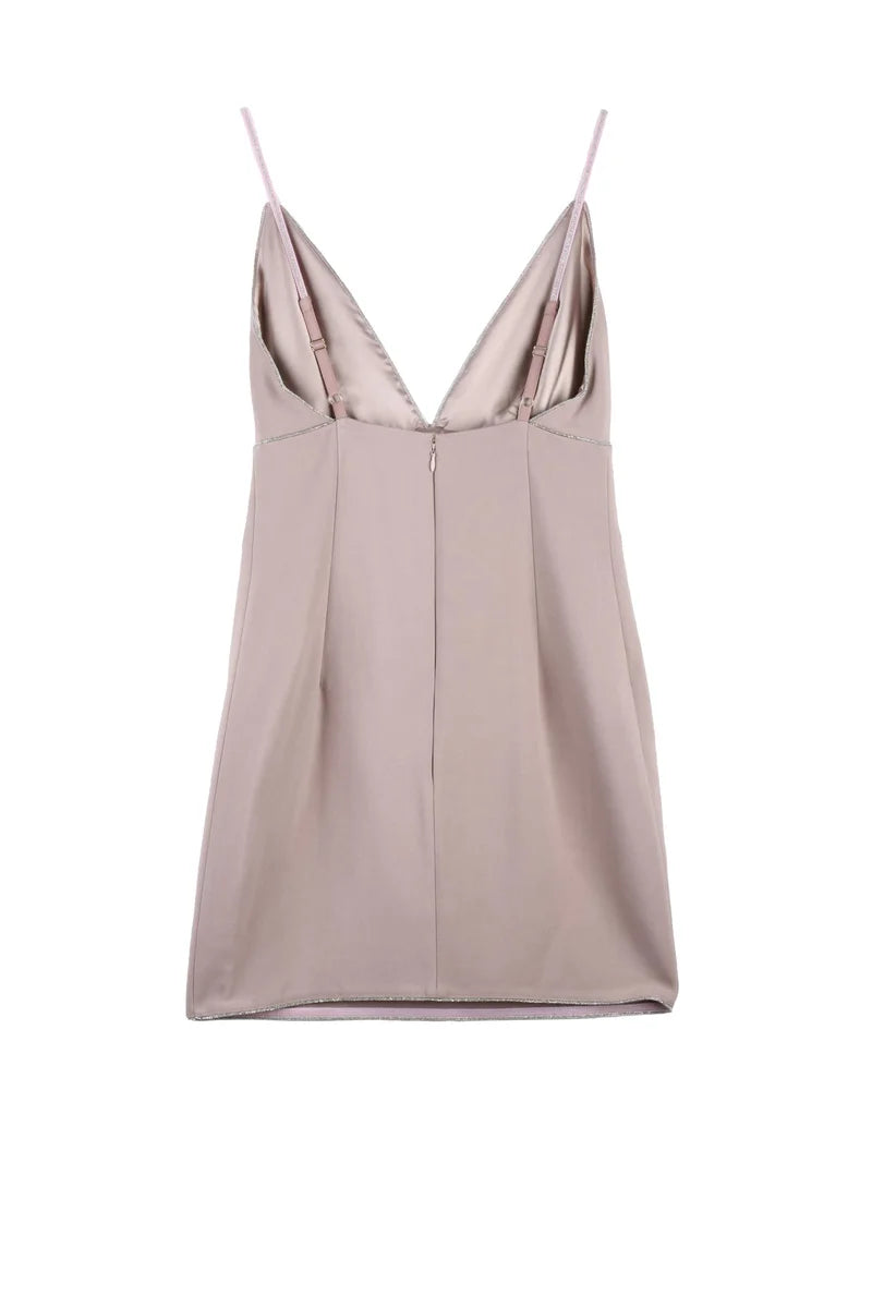 Sequin Sheath Dress - Grey
