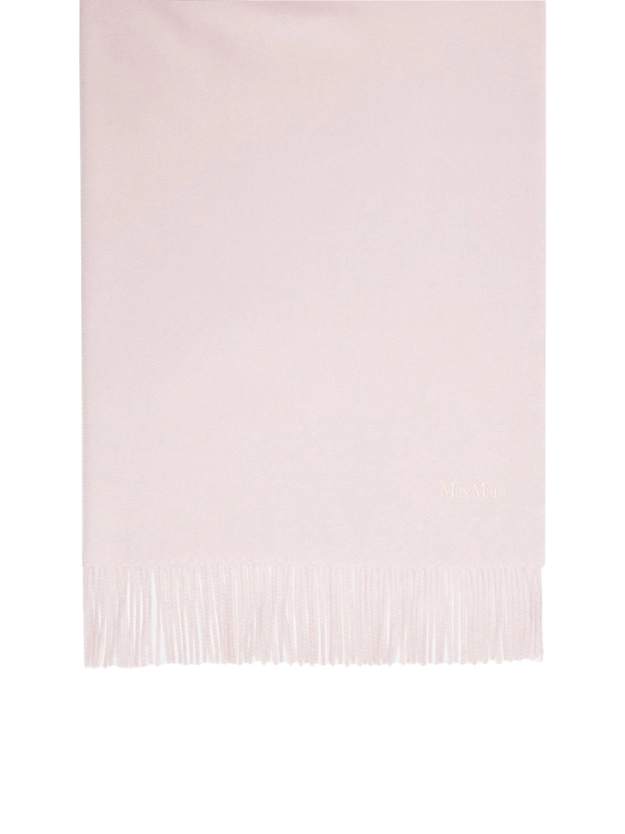 Pink Baci Soft Light Fringed Scarf